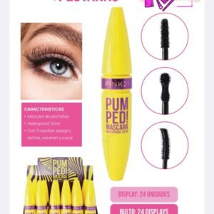 MASCARA PUMPED PINK21 X PACK 3