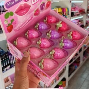 BALSAMO HIDRATANTE FRUTILLA CON LLAVERO X 24 UNIDADES