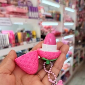 LIP BALM FRUTILLA CON LLAVERO X 24 UNIDADES - Imagen 3