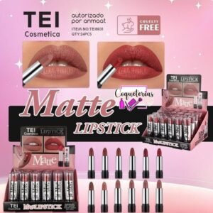 LABIAL MATTE TEI X 24 UNIDADES
