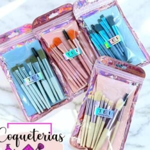 BROCHAS SET DE 8 PCS TEI X 12 UNIDADES