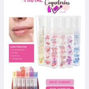 LIPOIL FRUTAL PINK21 X 24 UNIDADES