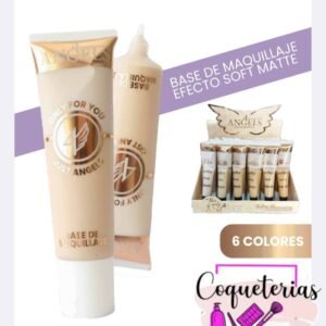 BASE DE MAQUILLAJE 4ANGELS X 24 UNIDADES