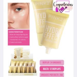 BASE HIDRO EFFECT PINK21 X 24 UNIDADES
