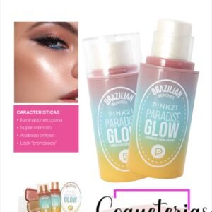 ILUMINADOR EN CREMA GLOW PINK21 X 24 UNIDADES