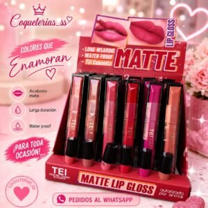 LIP GLOSS MATTE WATERPROOF TEI - Imagen 3