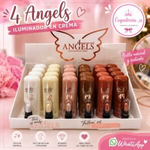 ILUMINADOR EN CREMA 4ANGELS X 3 UNIDADES