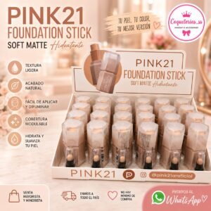 FOUNDATION STICK SOFT MATTE PINK21