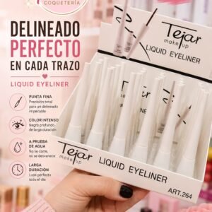 Delineador liquido TEJAR pack X 3 unidades