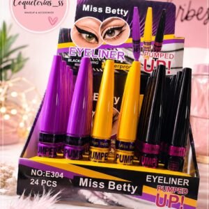 Delineador liquido Miss Betty pack X 3 unidades