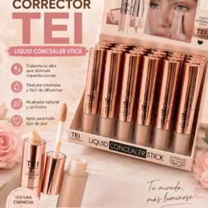 Corrector liquido concealer stick TEI pack X 3 unidades