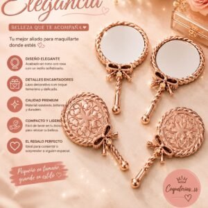 Espejo  estilo vintage pack X 3 unidades