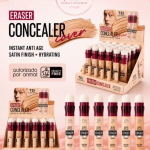 Concealer  cover con aplicador TEI pack X 3 unidades