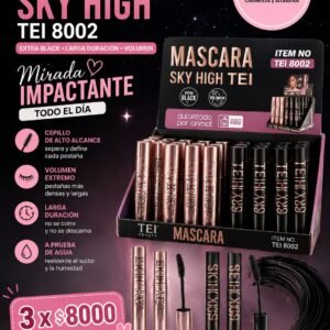 Mascara de pestañas SKY HIGH TEI pack X 3 unidades