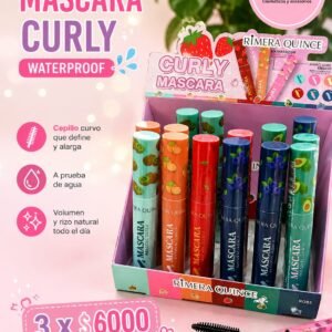 Mascara de pestañas RIMERA QUINCE pack X 3 unidades