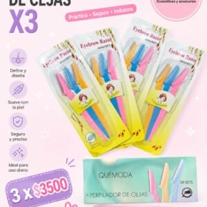 Perfilador de cejas pack X 3 set