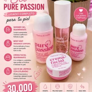 Set PURE PASSION cuidado de piel