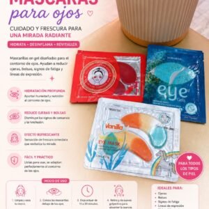 Mascarilla contorno de ojos pack X 12 unidades