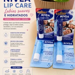 Lip care NIVEA  pack X 3 unidades