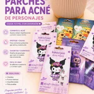 Parches para acne personajes pack X 3 unidades