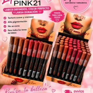 Delineador de labios PINK21 pack X 3 unidades