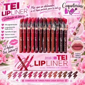 Lip Liner TEI Waterproof (3,6,12 unidades)