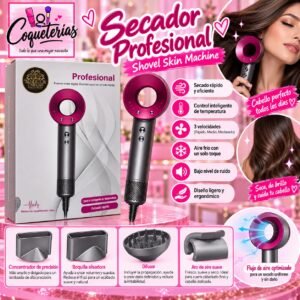 Secador Profesional 5 en 1 BENDITOS CABELLOS